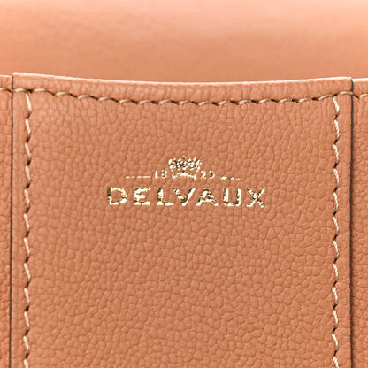 Delvaux Grained Calfskin Mini Brillant Satchel Natural 7 of 10