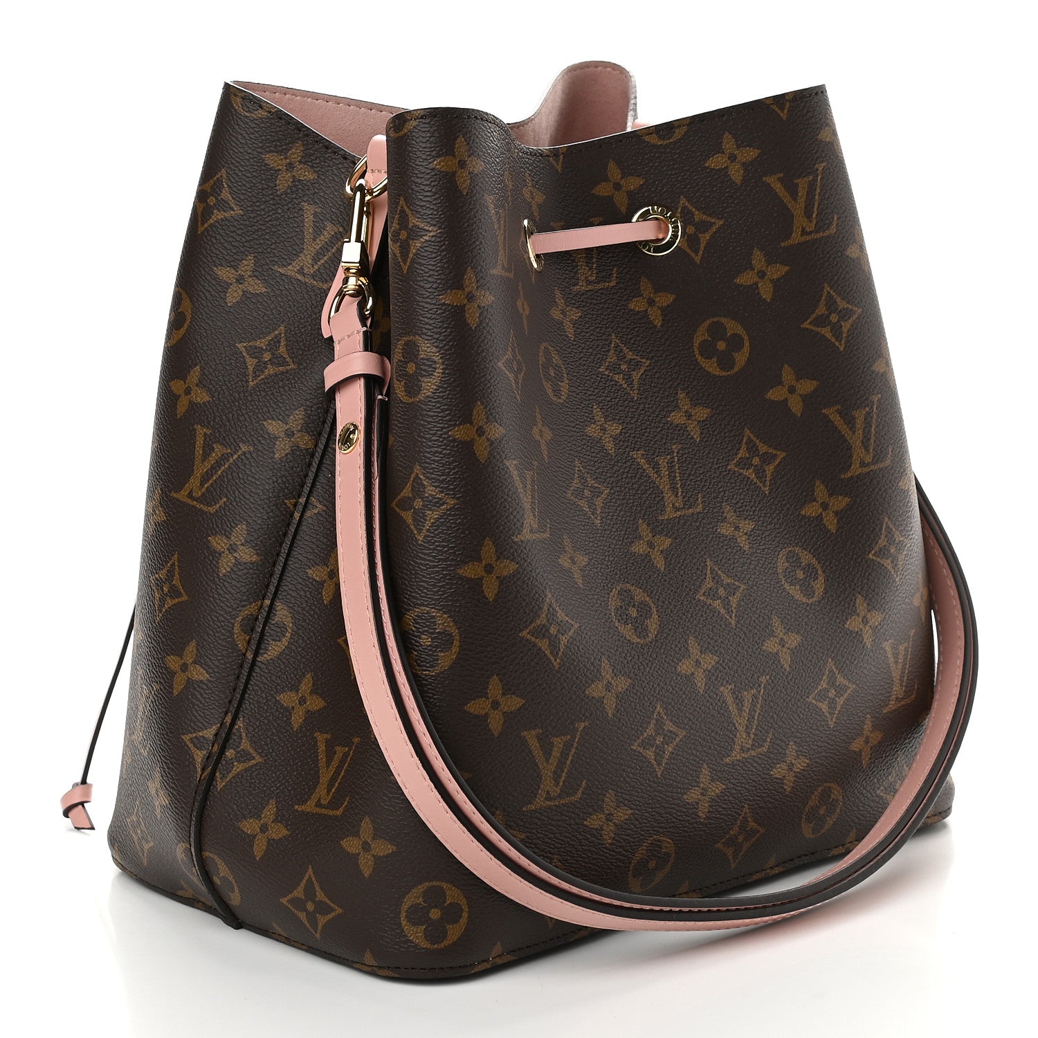 Louis Vuitton Monogram Neonoe MM Rose Poudre 3 of 8