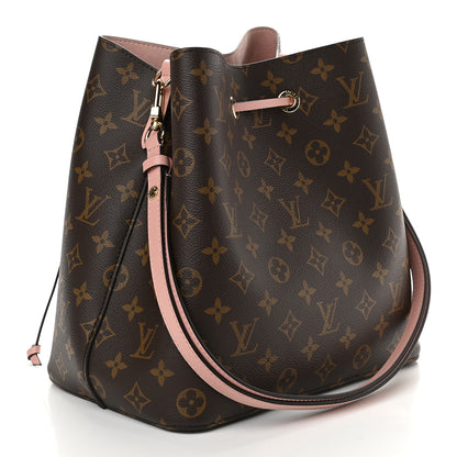 Louis Vuitton Monogram Neonoe MM Rose Poudre 3 of 8