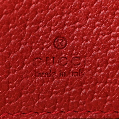 Gucci GG Supreme Monogram Web Flora Mini Ophidia Round Backpack Red 6 of 12