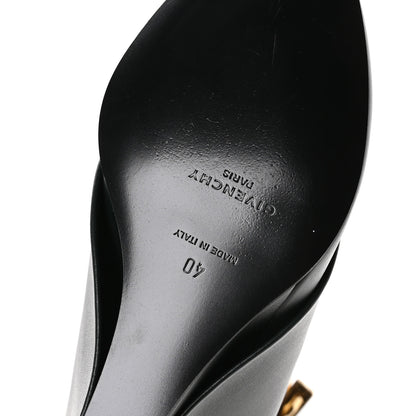 Givenchy Calfskin Shark Lock Pant Boots 40 Green Forest 7 of 7