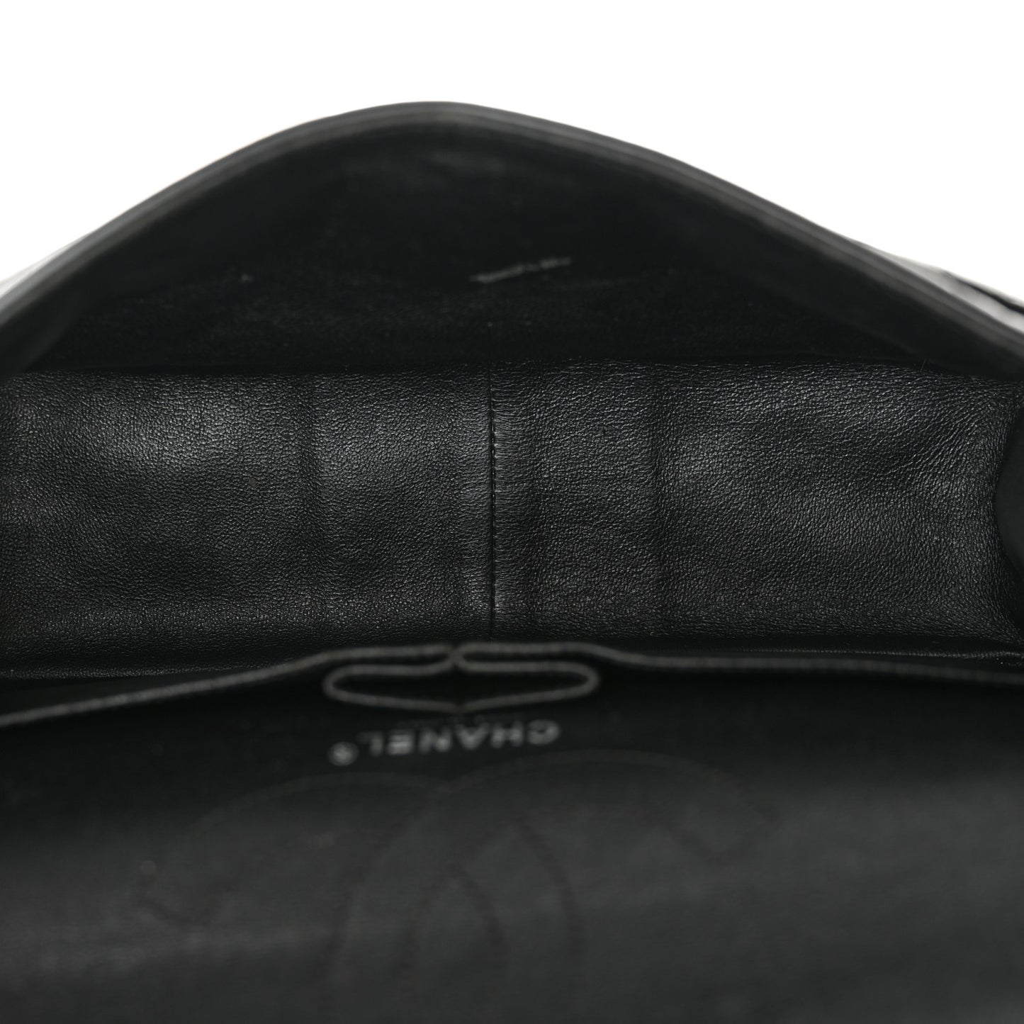 Glazed Aged Calfskin Quilted 2.55 Reissue 226 Flap So Black