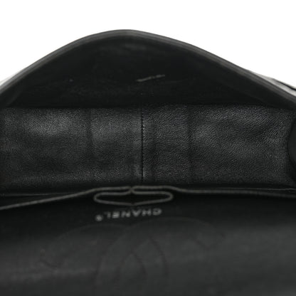 Chanel Glazed Aged Calfskin Quilted 2.55 Reissue 226 Flap So Black 5 of 11