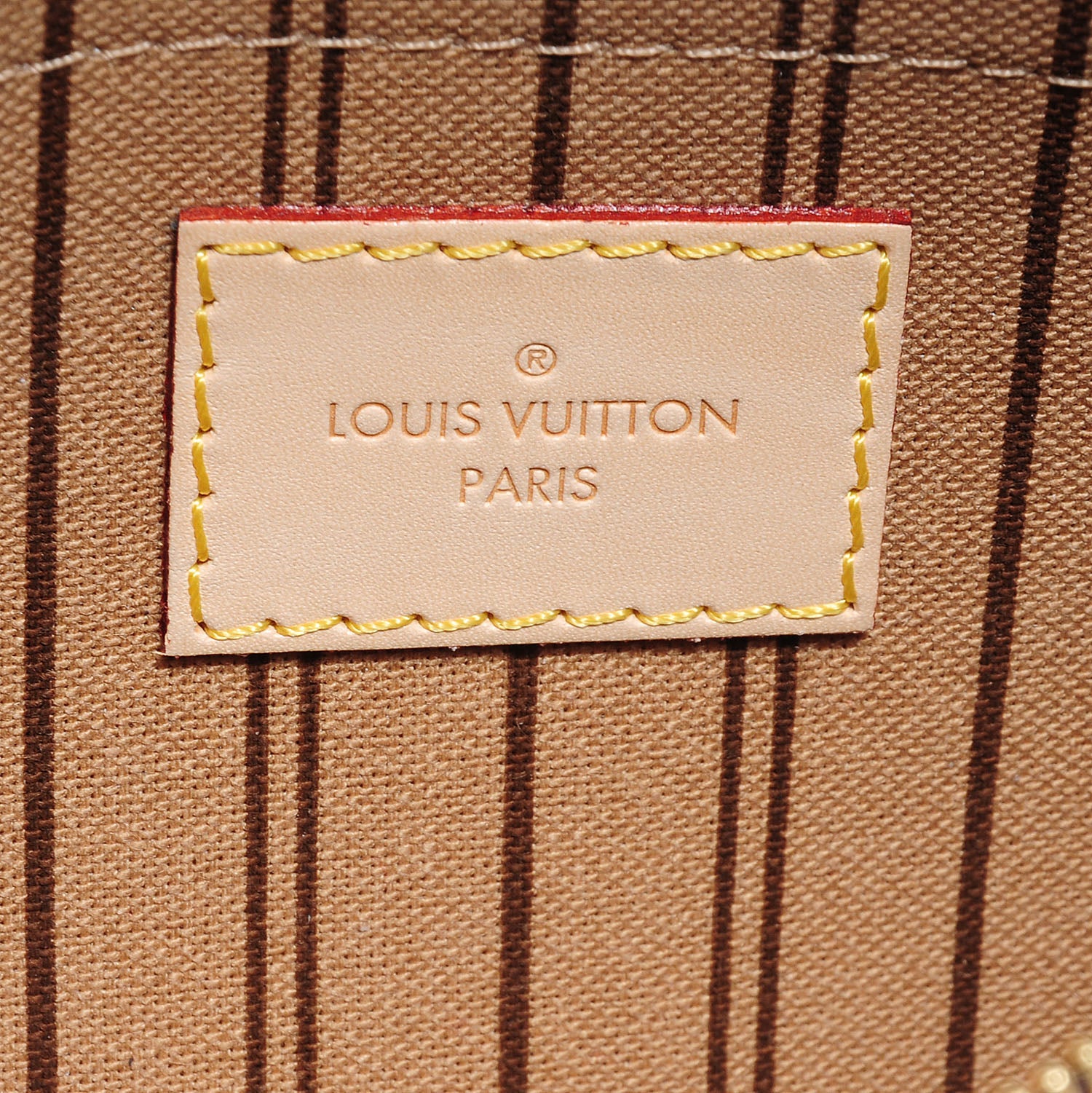 Louis Vuitton Monogram Neverfull MM GM Pochette 6 of 8
