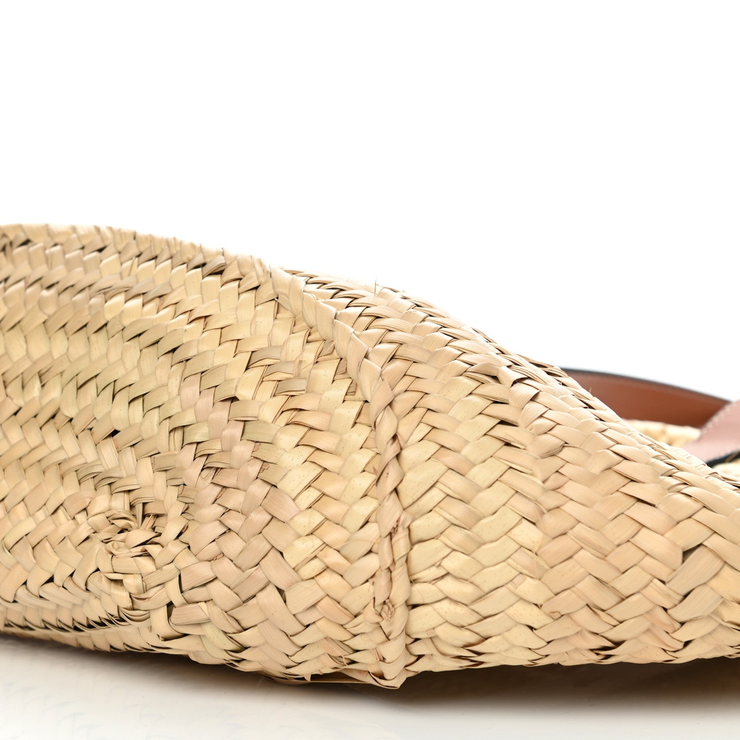 Loewe Raffia Large Basket Tote Bag Natural Tan 10 of 10