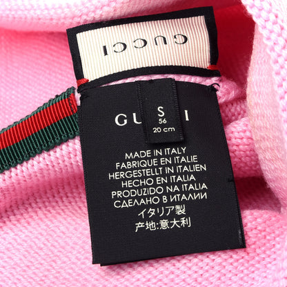 Gucci Wool Sequin Loved Beanie Hat S Pink 3 of 3