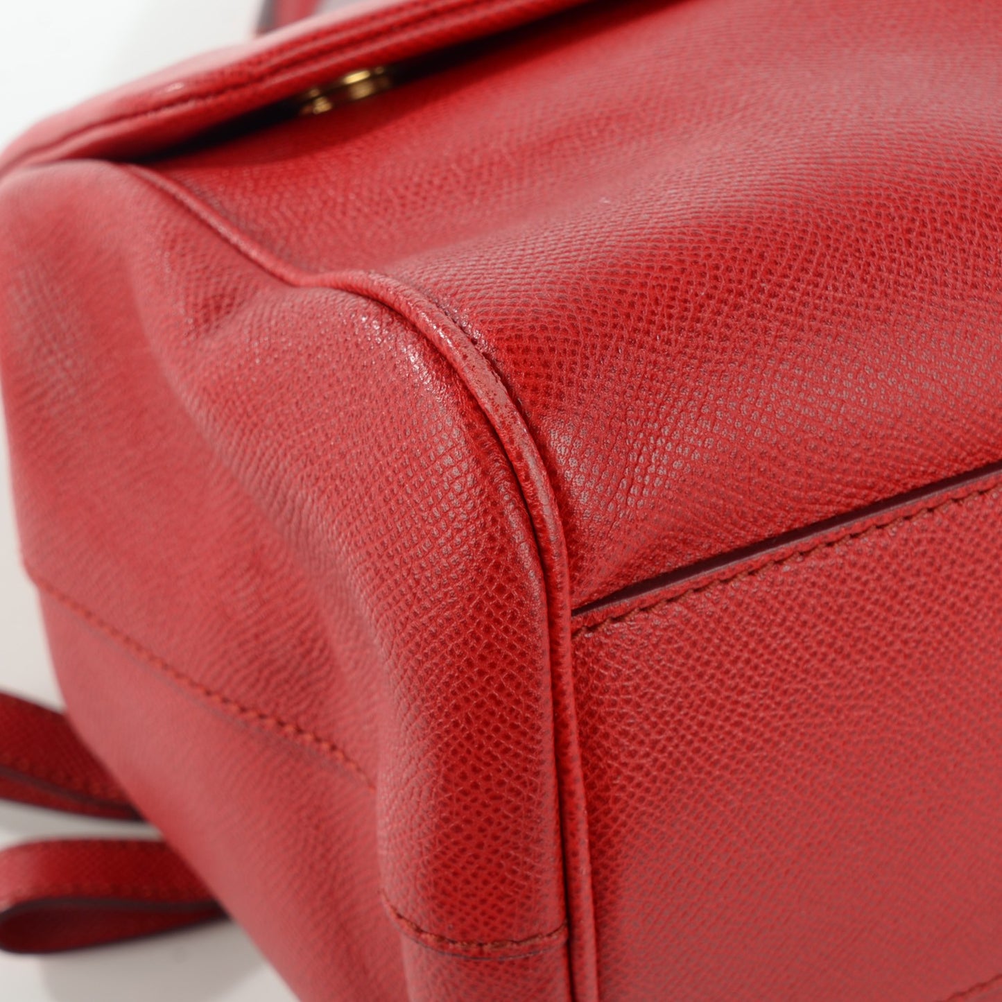 Dauphine Large Miss Sicily Satchel Red