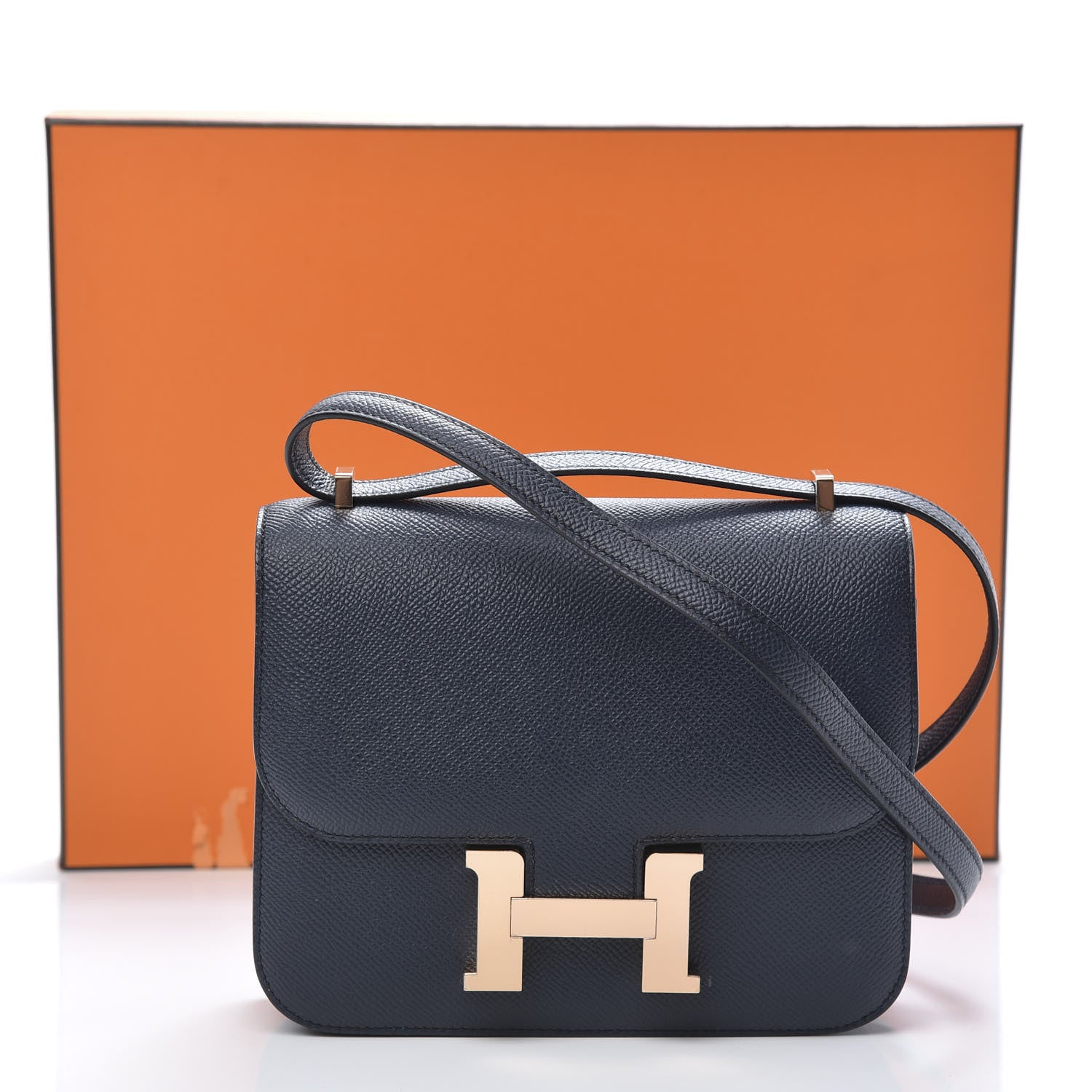 Hermes Epsom Constance 18 Bleu Indigo 11 of 11