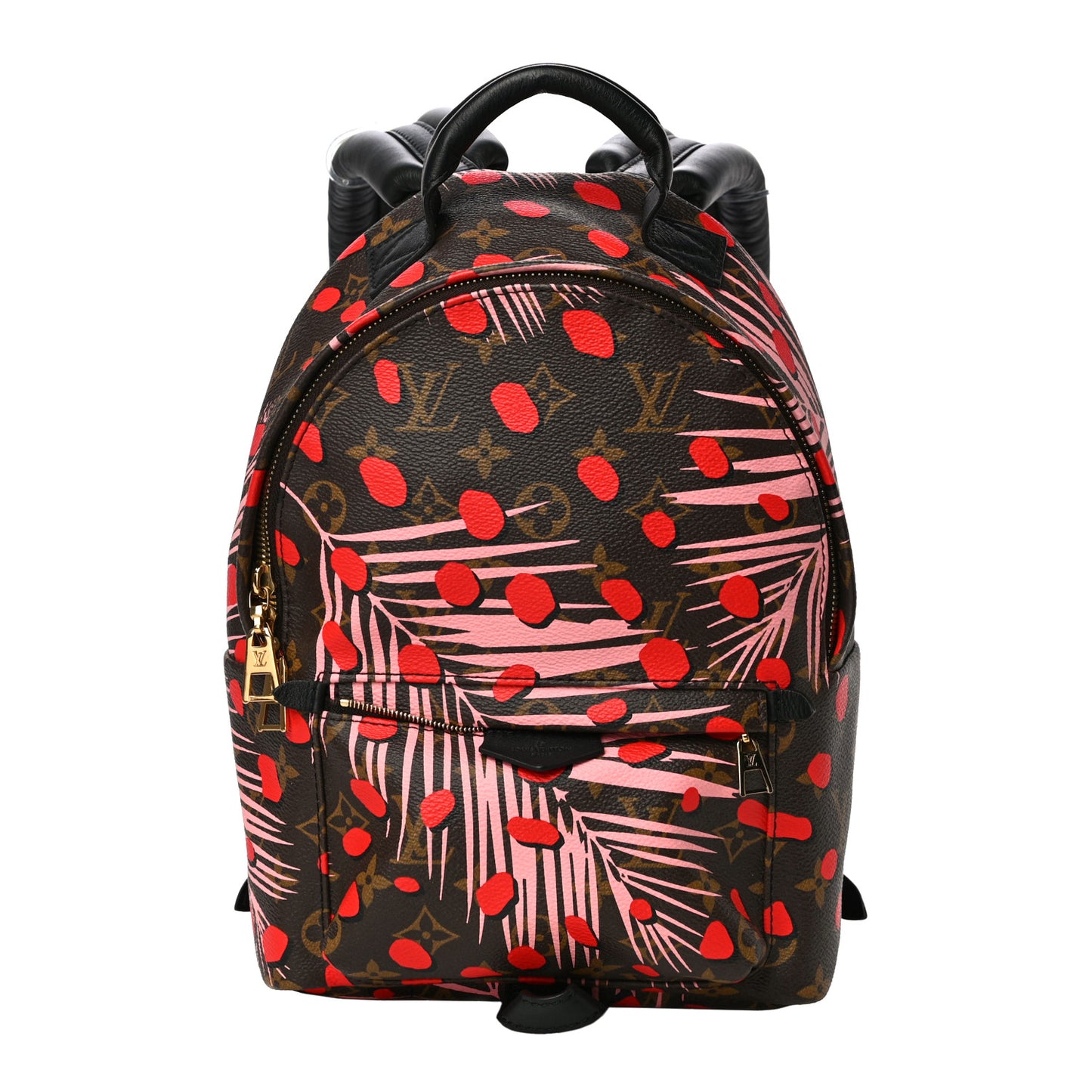 Monogram Jungle Dots Palm Springs Backpack PM Sugar Pink Poppy