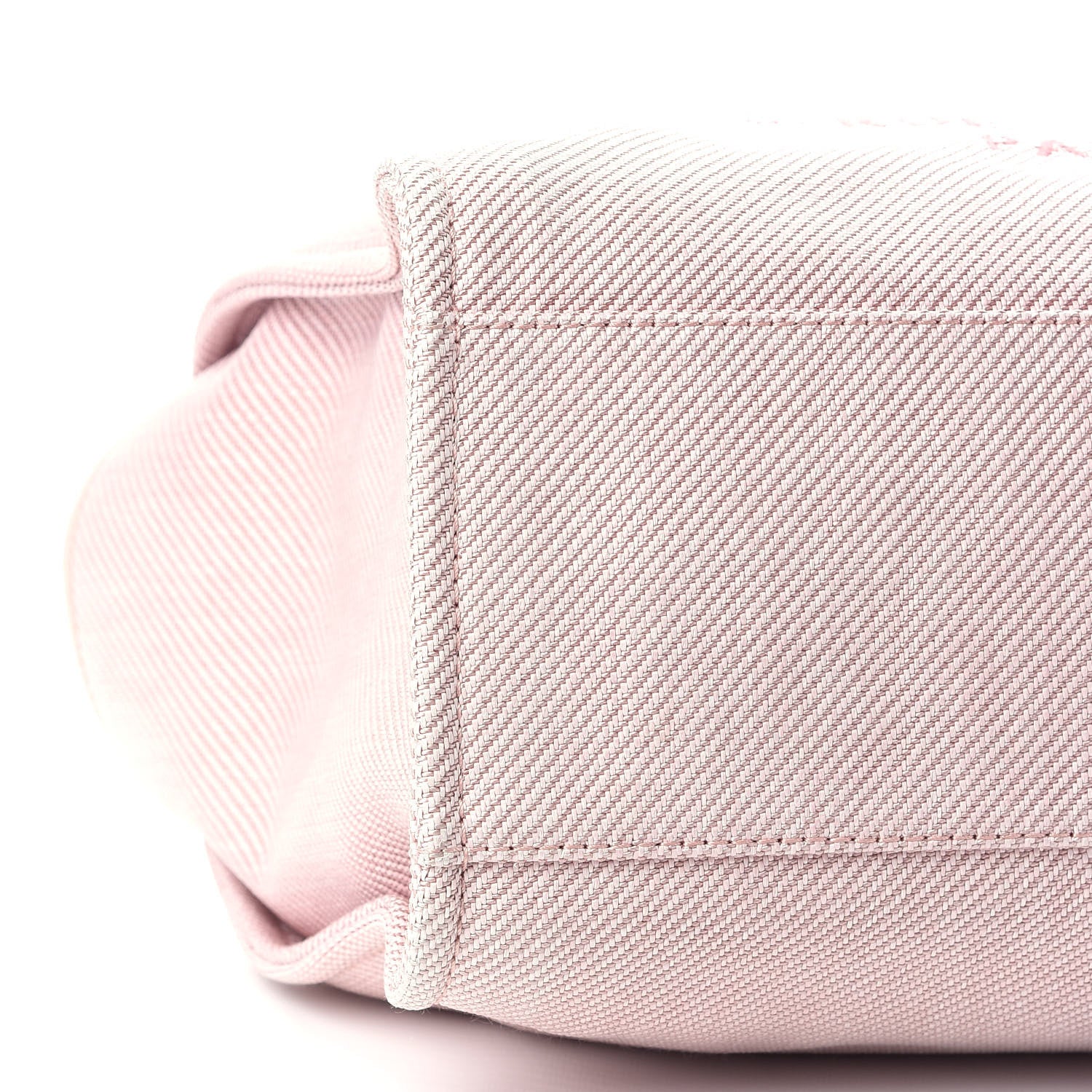 Chanel Mixed Fibers Calfskin Medium Deauville Tote Rose Pink 8 of 9