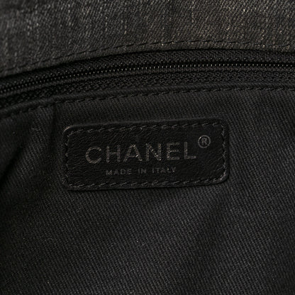Chanel Denim Quilted XXL Reissue Flap Grey 6 of 11