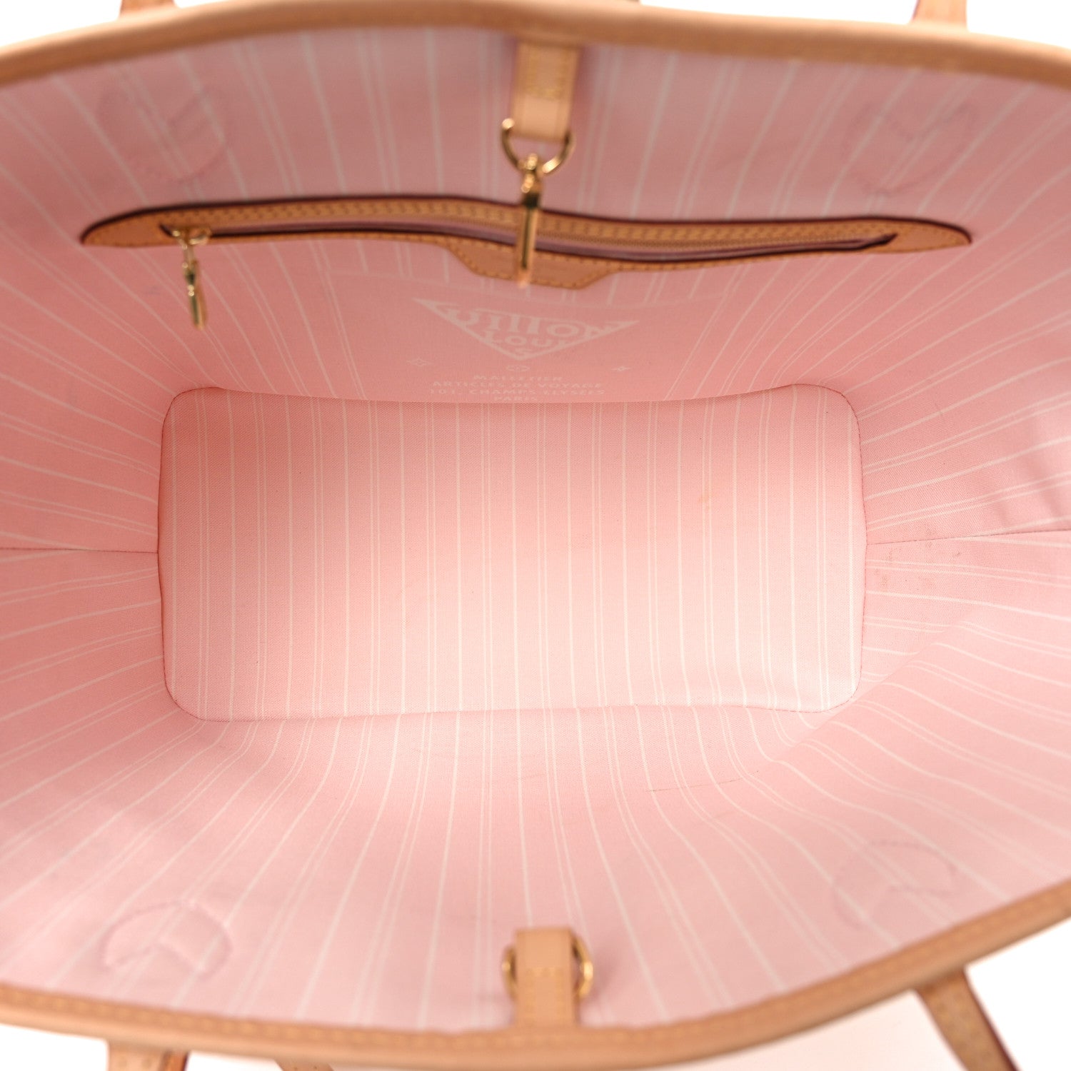 Louis Vuitton Monogram Giant By The Pool Neverfull MM Light Pink 5 of 10