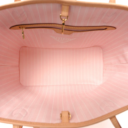 Louis Vuitton Monogram Giant By The Pool Neverfull MM Light Pink 5 of 10