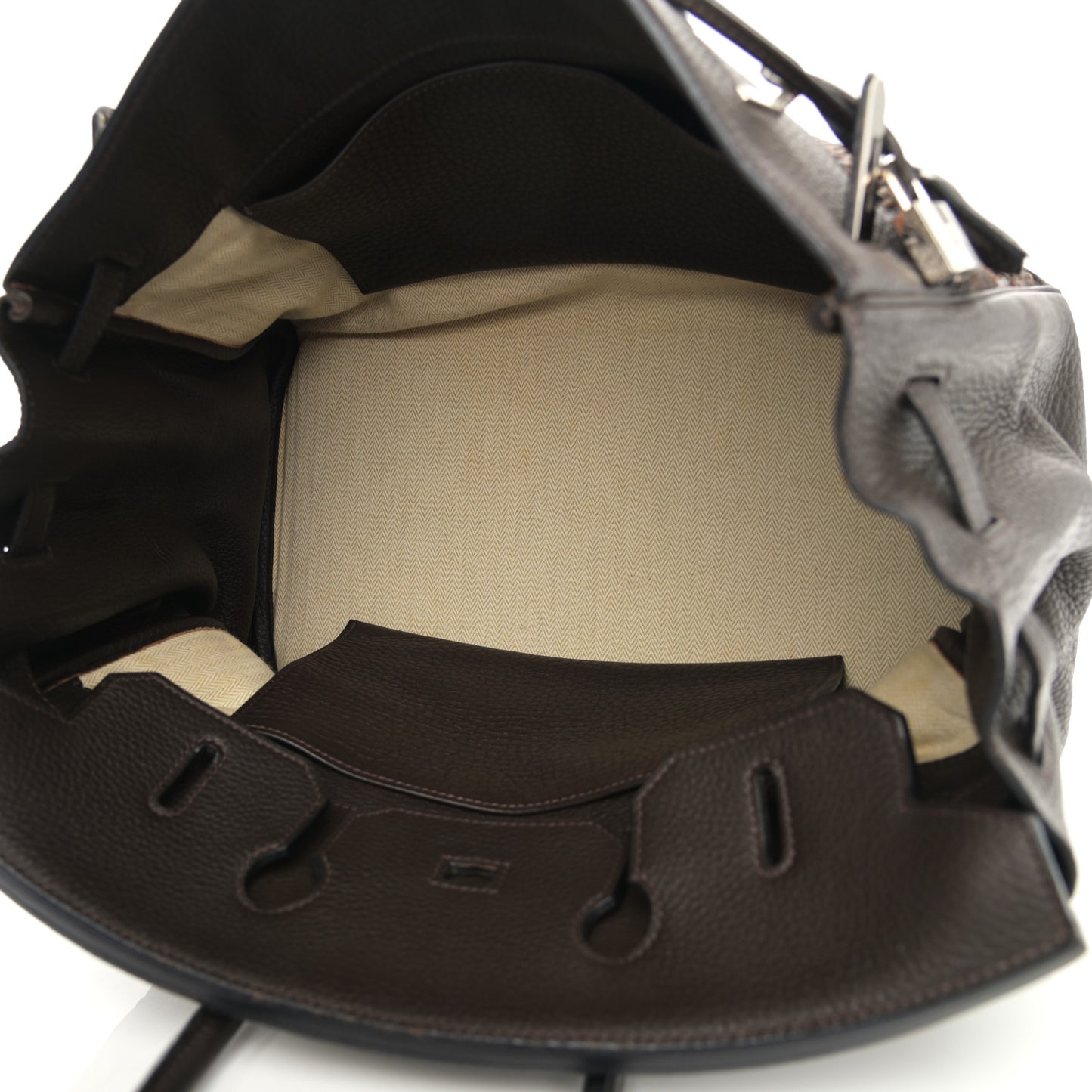 Taurillon Clemence Crinoline Birkin 35 Ebene