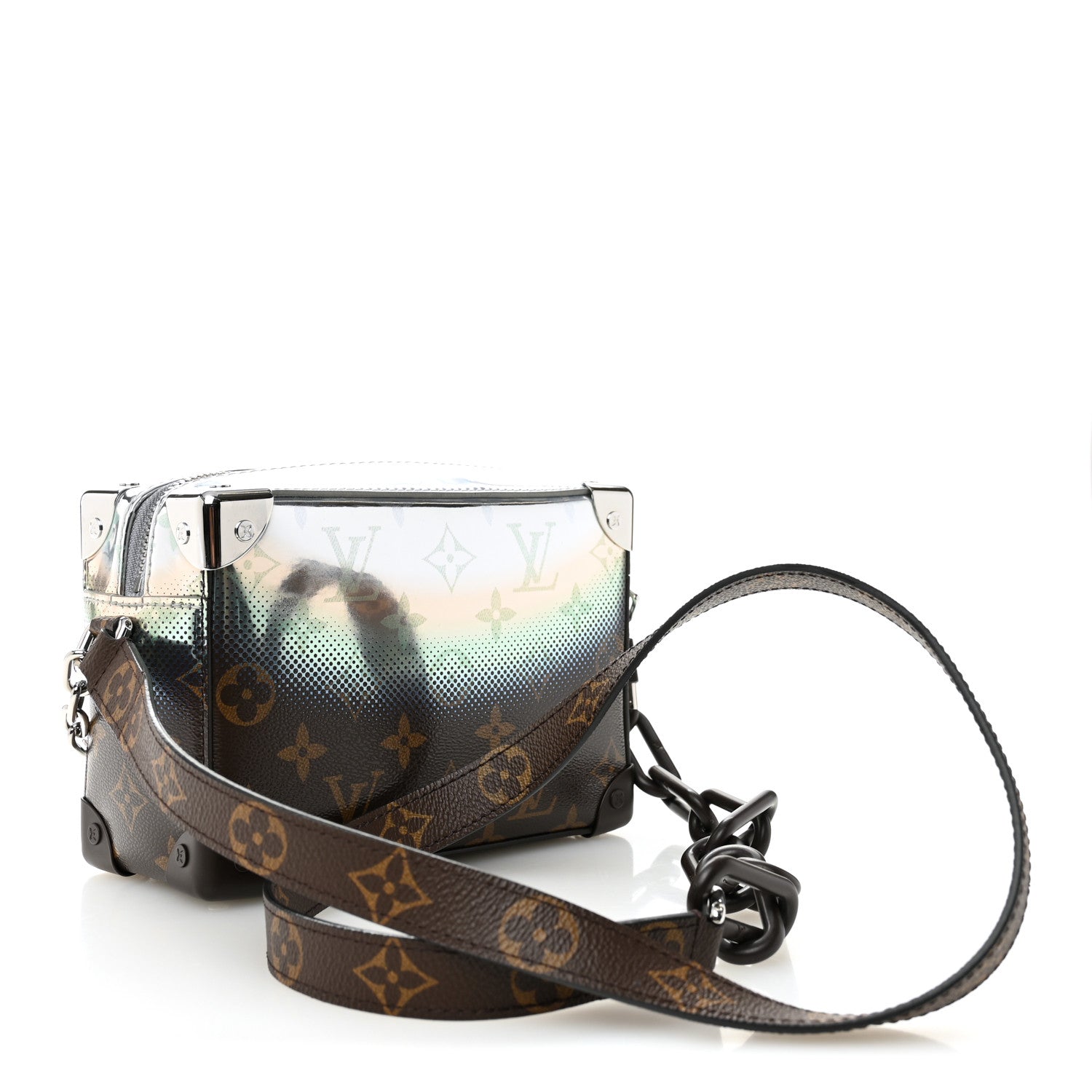 Louis Vuitton Metallic Nebula Monogram Mini Soft Trunk Multicolor 3 of 9