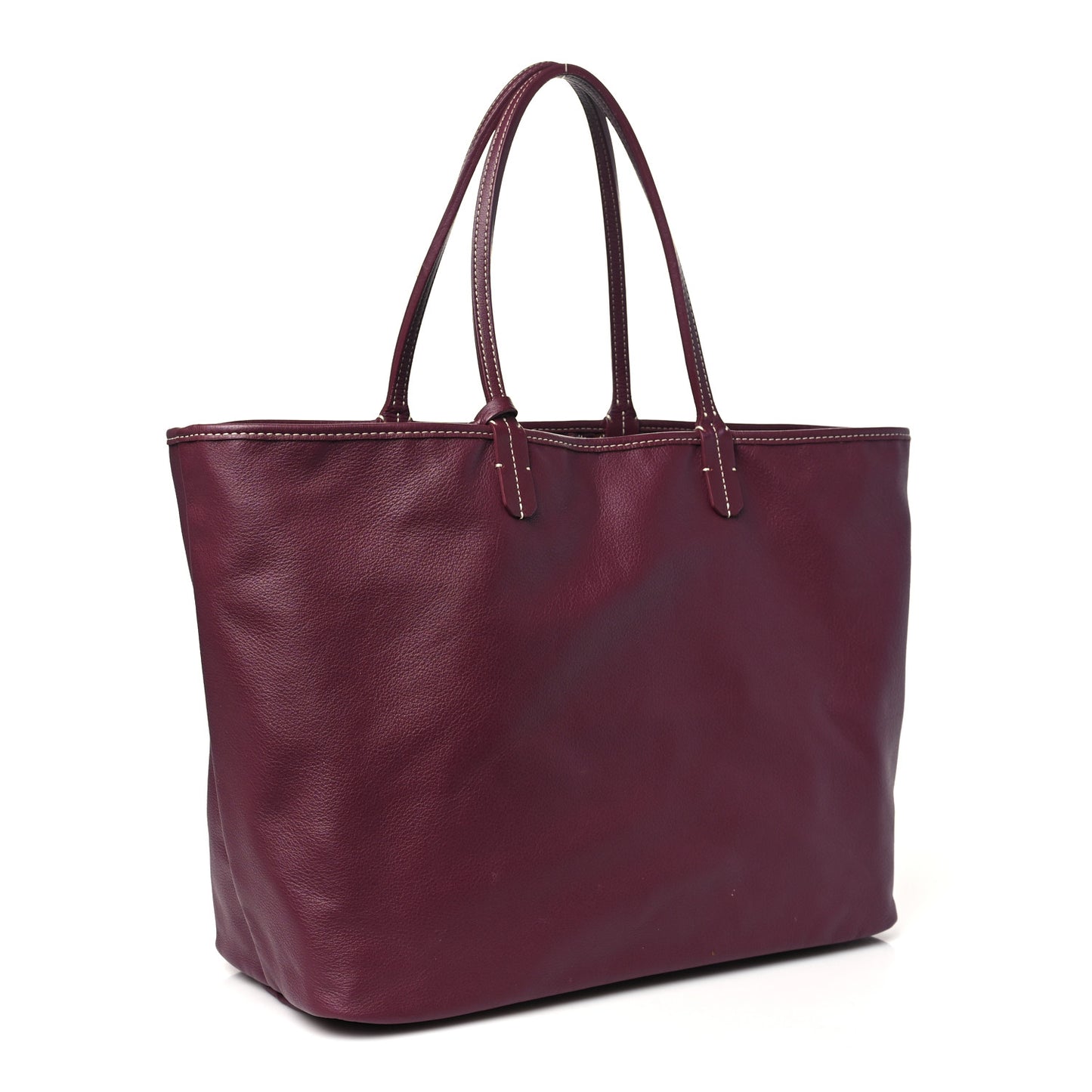 Goyardine Reversible Anjou PM Burgundy
