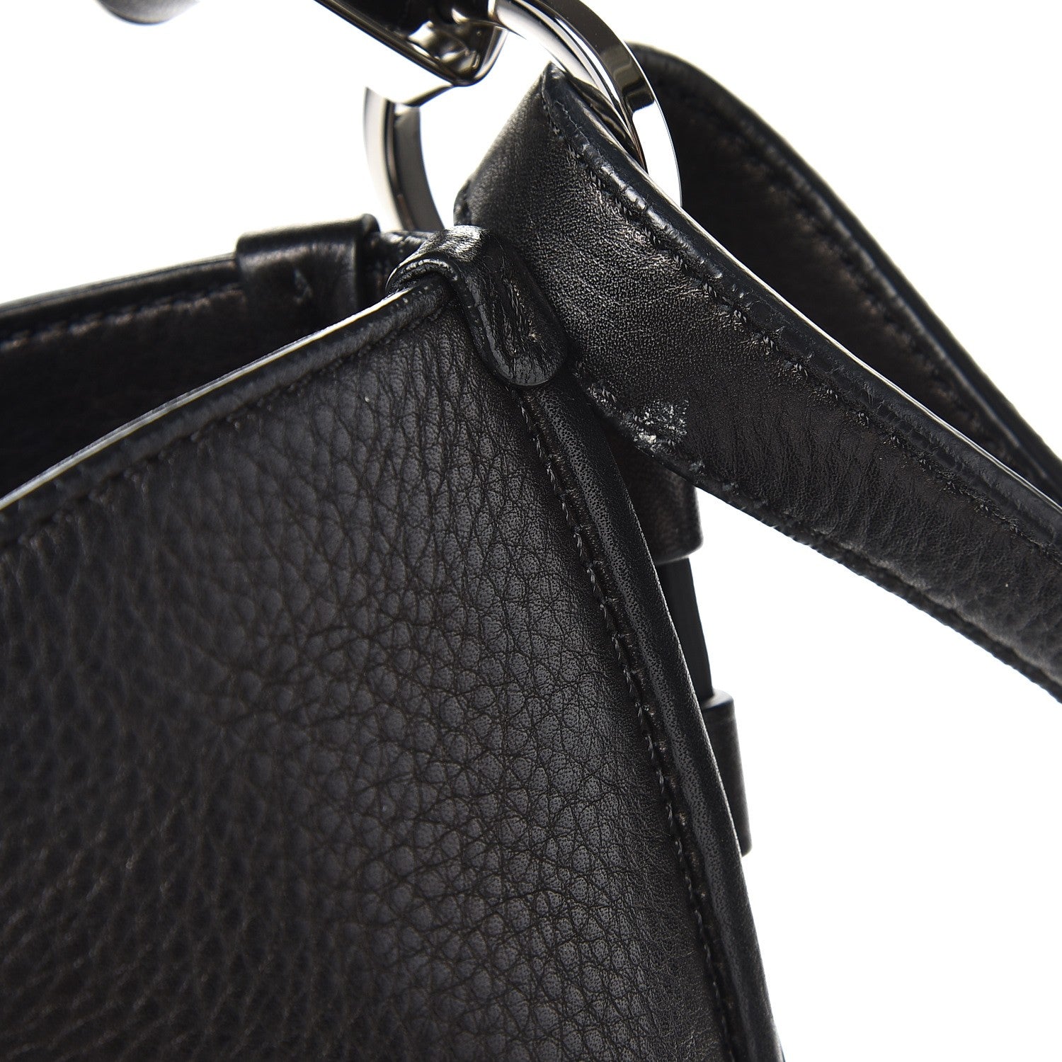 Givenchy Calfskin Small Studded Obsedia Hobo Black 9 of 13
