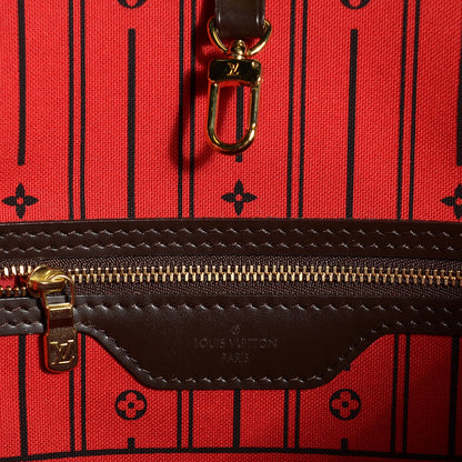 Louis Vuitton Damier Ebene Neverfull MM 7 of 8