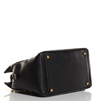 Chanel Caviar Quilted Petit Timeless Tote PTT Black 4 of 7