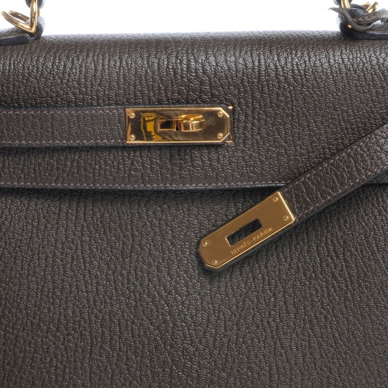 Chevre Kelly Sellier 28 Vert Bronze