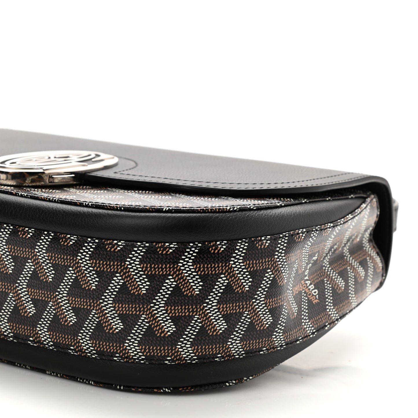 Goyardine 233 Shoulder Bag Black