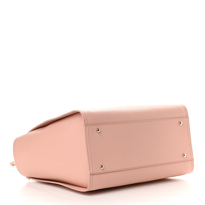 Chanel Caviar Medium Studded Deauville Tote Light Pink 4 of 10