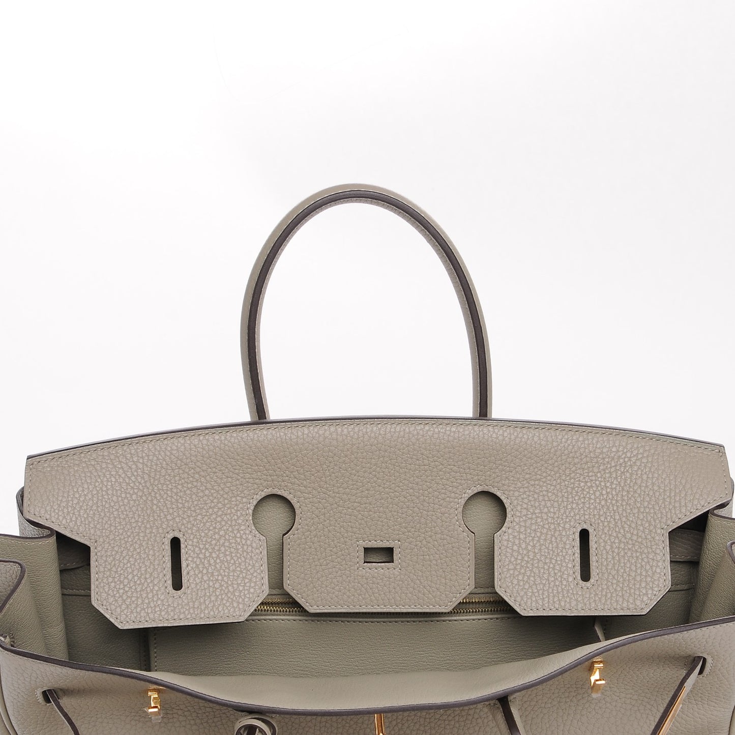 Taurillon Clemence Birkin 35 Sauge