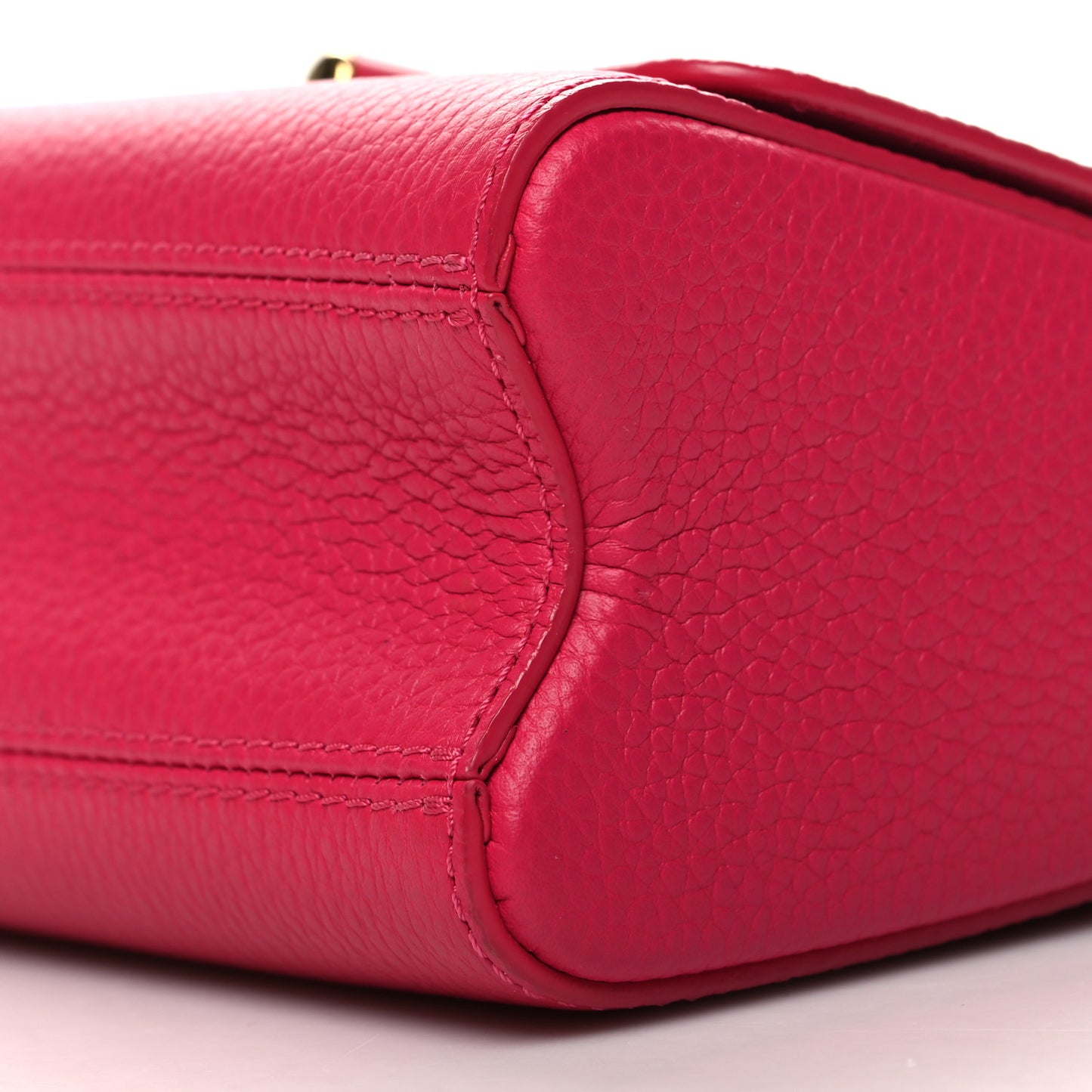 Taurillon Smooth Calfskin Scrunchie Twist One Handle PM Pondichery Pink