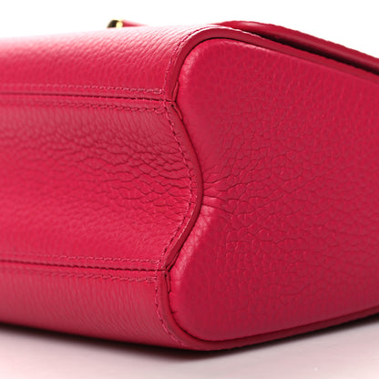 Louis Vuitton Taurillon Smooth Calfskin Scrunchie Twist One Handle PM Pondichery Pink 10 of 10