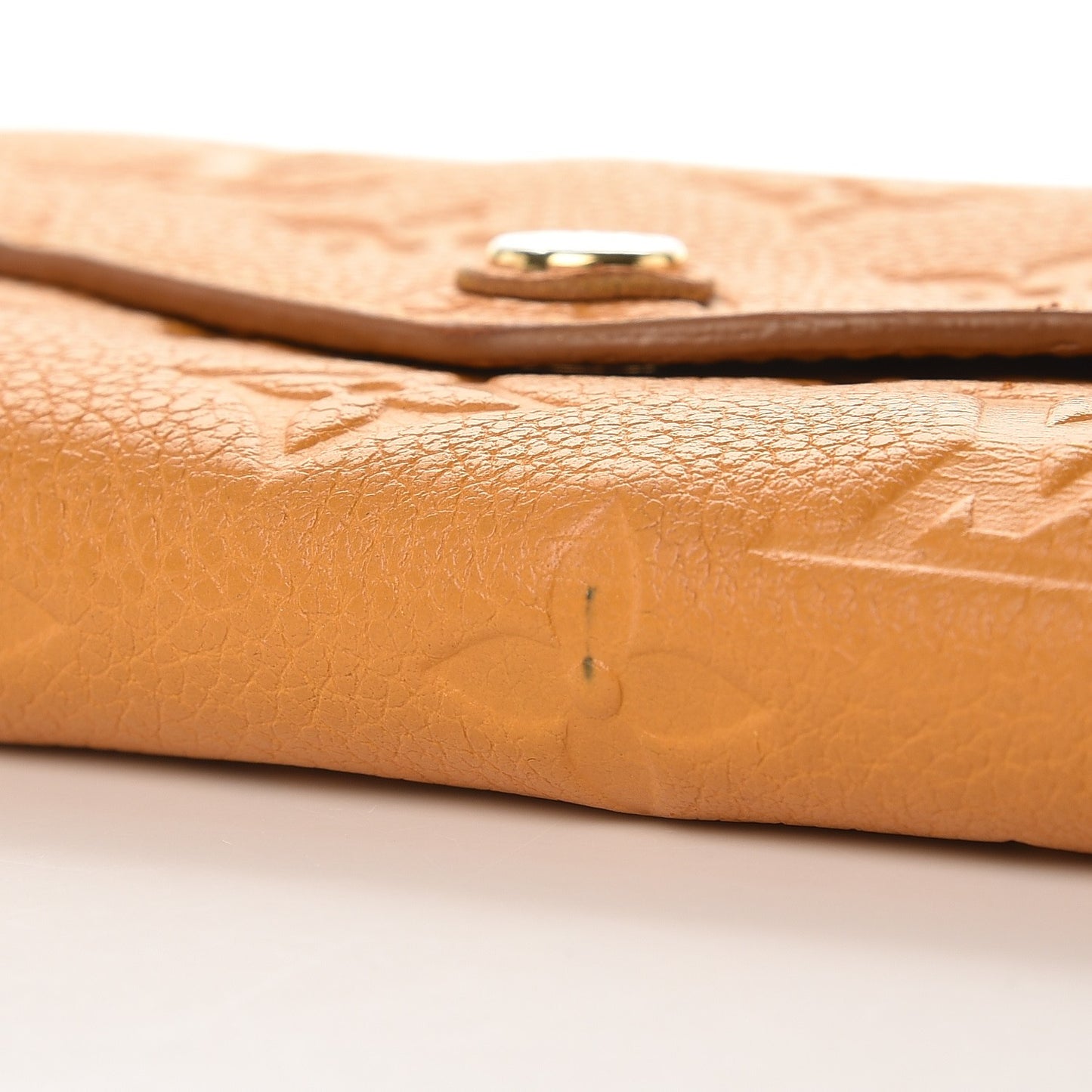 Empreinte Compact Curieuse Wallet Safran