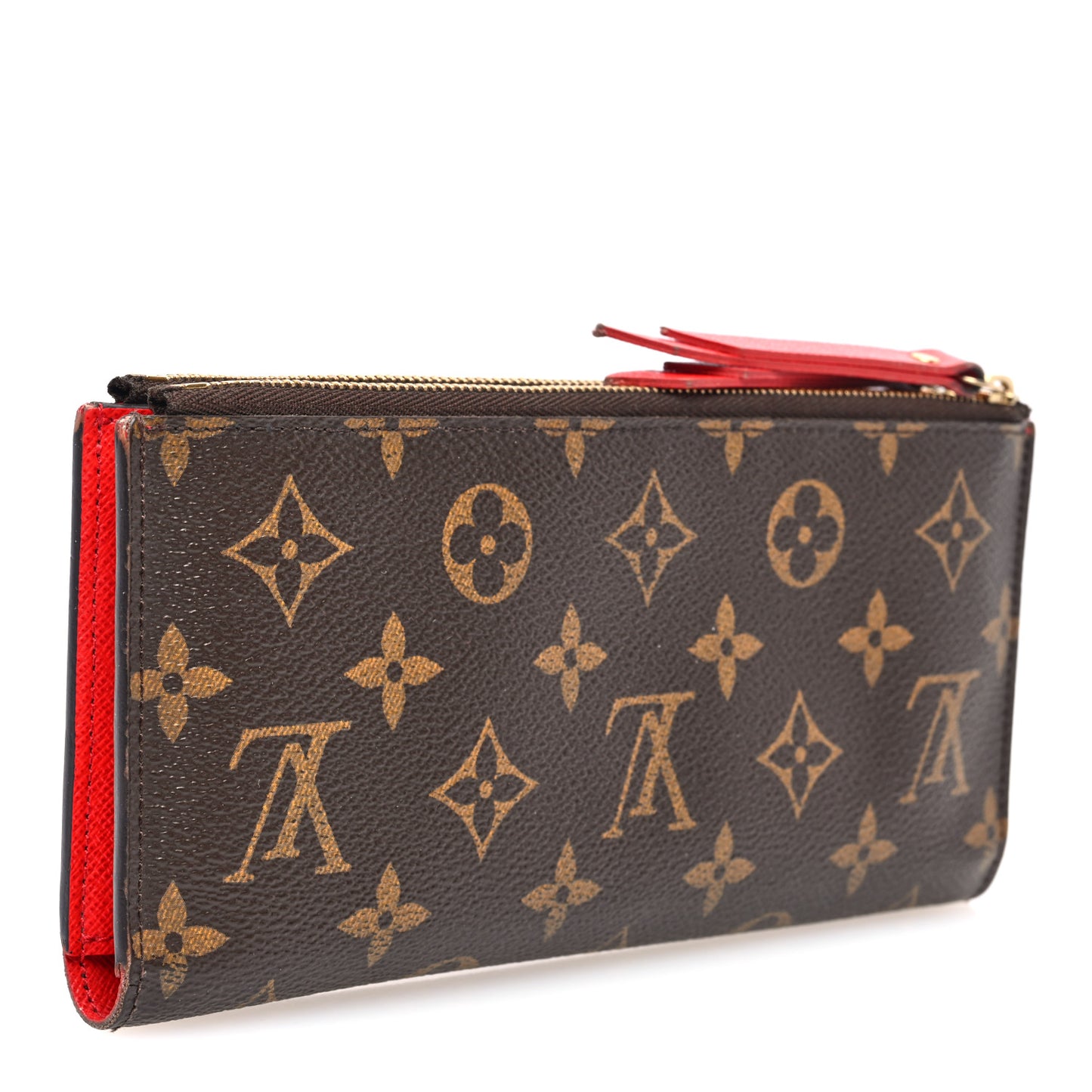 Monogram Adele Wallet Coquelicot