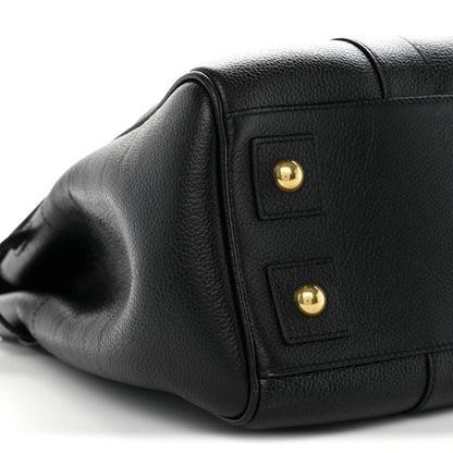 Mulberry Small Classic Grain Bayswater Black 8 of 9