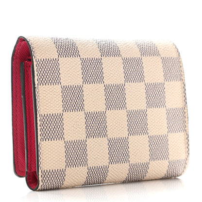 Louis Vuitton Damier Azur 2017 Christmas Animation Victorine Wallet 3 of 9