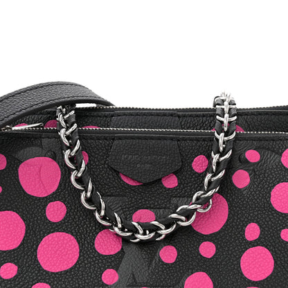 Louis Vuitton LV X YK Empreinte Multi Pochette Accessories Black Fuchsia 8 of 10