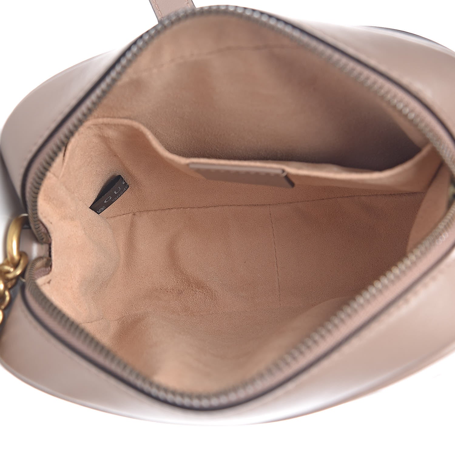 Gucci Calfskin Matelasse Mini GG Marmont Chain Shoulder Bag Porcelain Rose 5 of 10