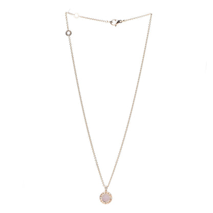 Bulgari 18K Rose Gold Diamond Mother of Pearl Carnelian BVLGARI BVLGARI Pendant Necklace 3 of 6