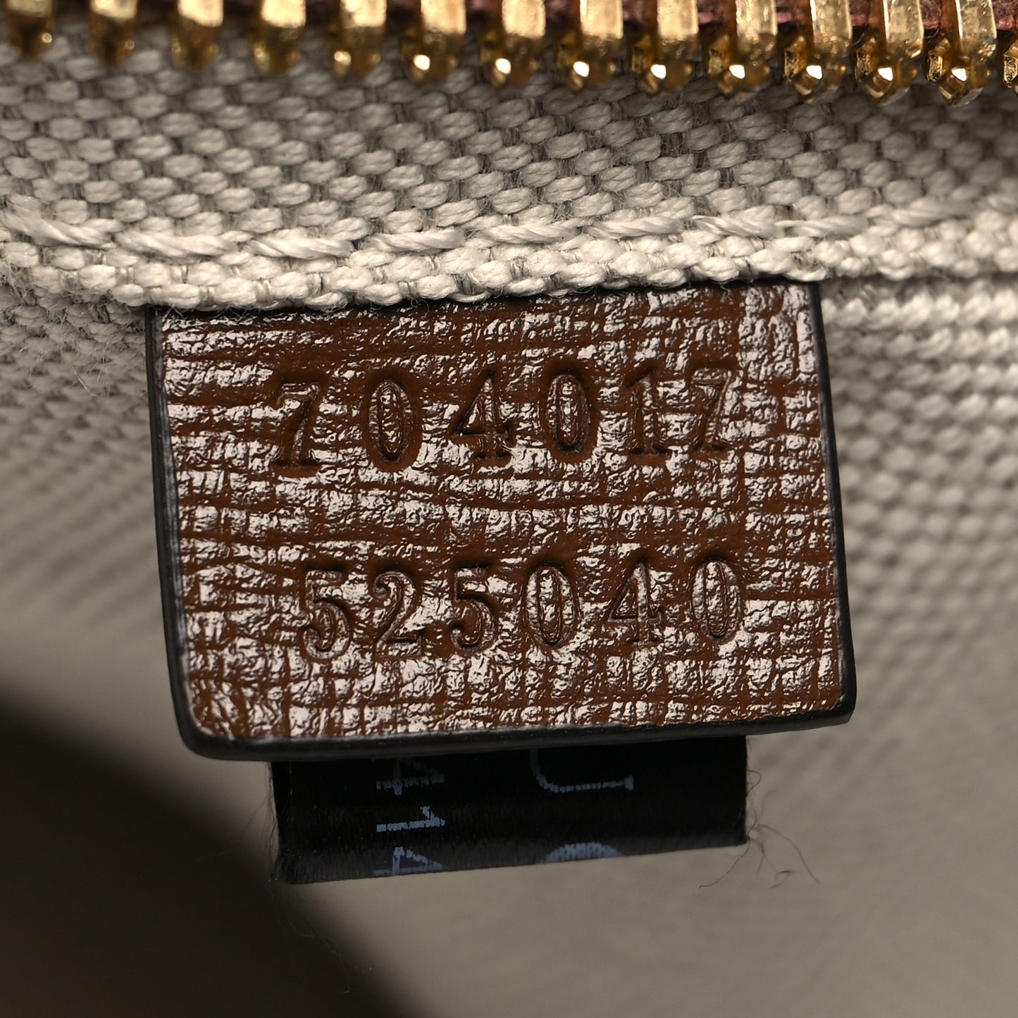 GG Supreme Monogram Textured Calfskin Retro Interlocking G Backpack Brown Beige