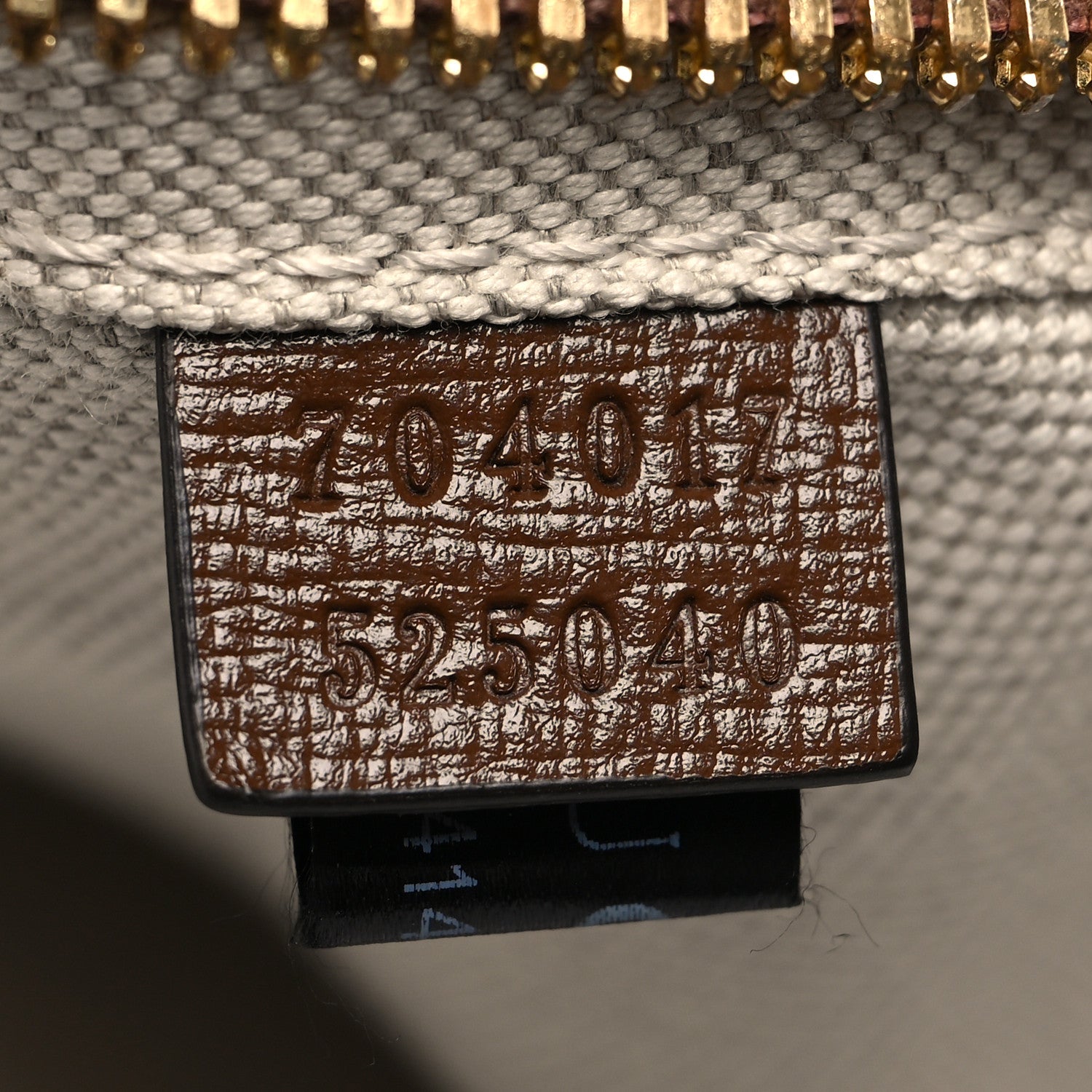 Gucci GG Supreme Monogram Textured Calfskin Retro Interlocking G Backpack Brown Beige 7 of 10