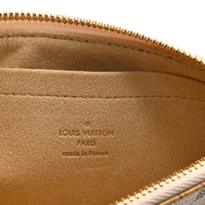 Louis Vuitton Damier Azur Trunks Labels Pochette Milla MM 6 of 10