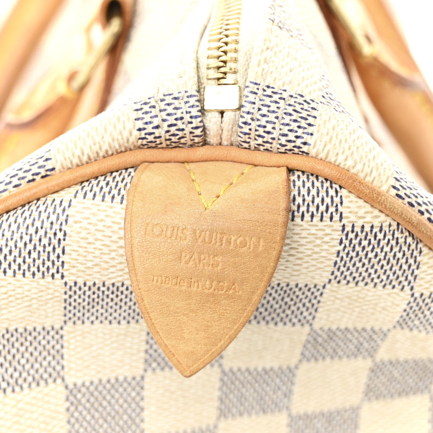 Louis Vuitton Damier Azur Speedy 30 6 of 10