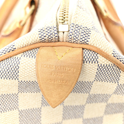 Louis Vuitton Damier Azur Speedy 30 6 of 10