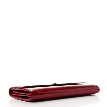Louis Vuitton Vernis Sarah Wallet Pomme D'Amour 4 of 6