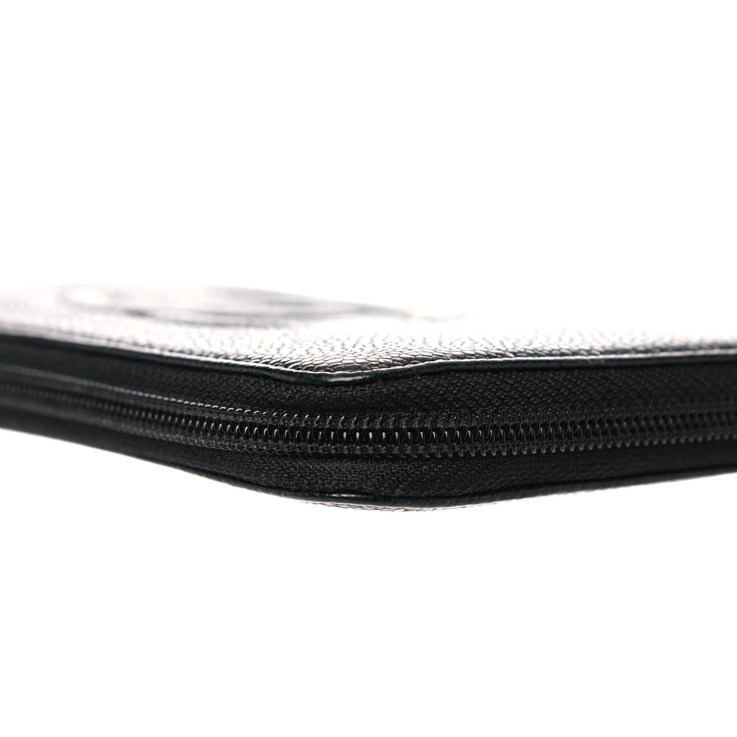 Chanel Caviar Large Timeless CC Zip Around Wallet Black 11 of 15
