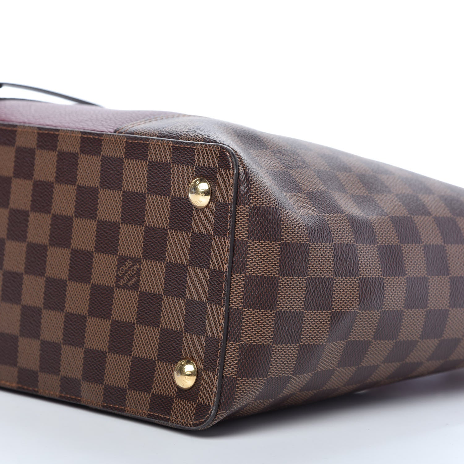 Louis Vuitton Damier Ebene Taurillon Jersey Bordeaux 7 of 10