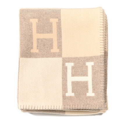 Hermes Wool Cashmere Avalon III Blanket Coco Camomille 1 of 3