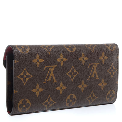 Louis Vuitton Monogram Josephine Wallet Red 3 of 8