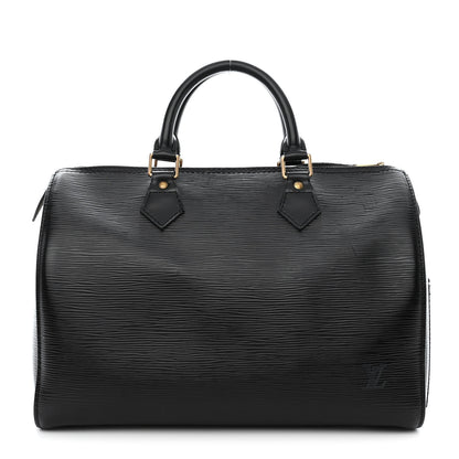 Louis Vuitton Epi Speedy 30 Black 1 of 11