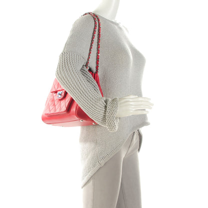 Chanel Lambskin Quilted Accordion Flap Red 2 of 7