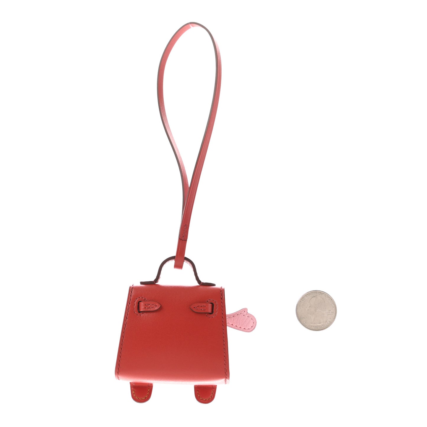 Tadelakt Chevre Mysore Kelly Quelle Idole Bag Charm Rose Sakura Sanguine Nata Sesame