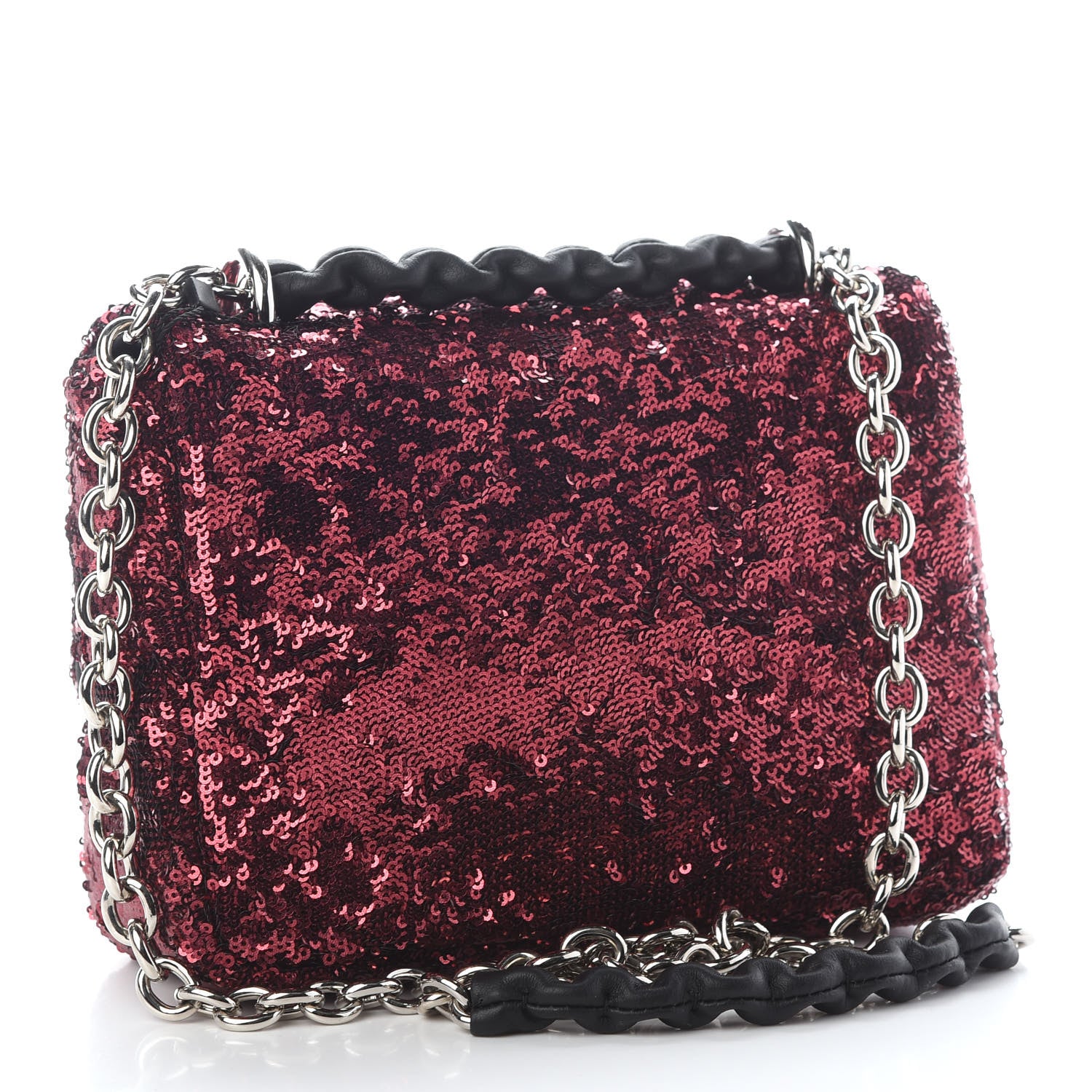 Tom Ford Sequin Kiss Large Natalia Bag Red 3 of 8